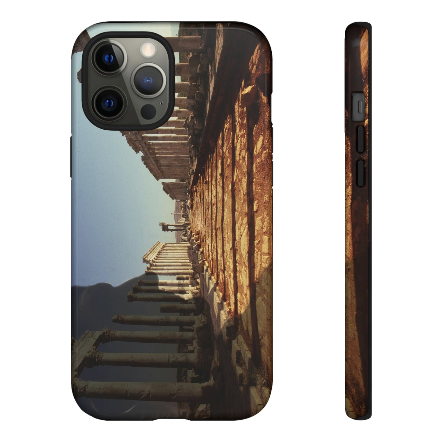 Traiano in the Colonnade of Apamea Phone Cases
