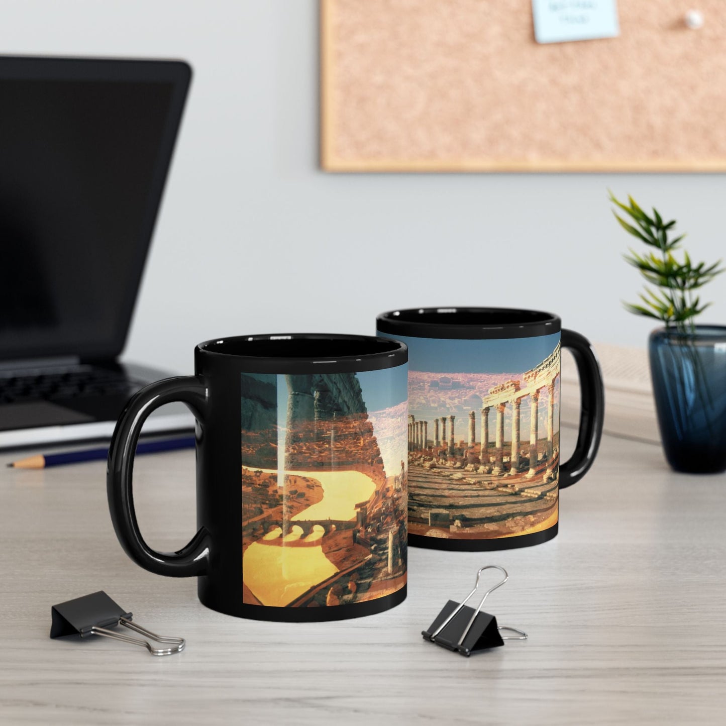 Streets of the Empire 11oz Black Mug
