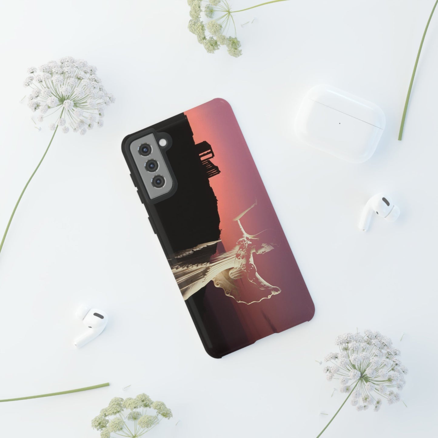 Minerva And Her Temple Phone Cases