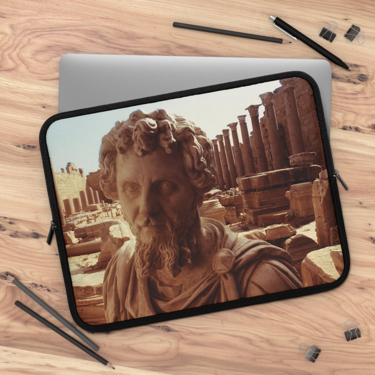 Septimius Severus In Leptis Magna Laptop Sleeve