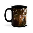 Antinoo In The Hadrian's Villa 11oz Black Mug