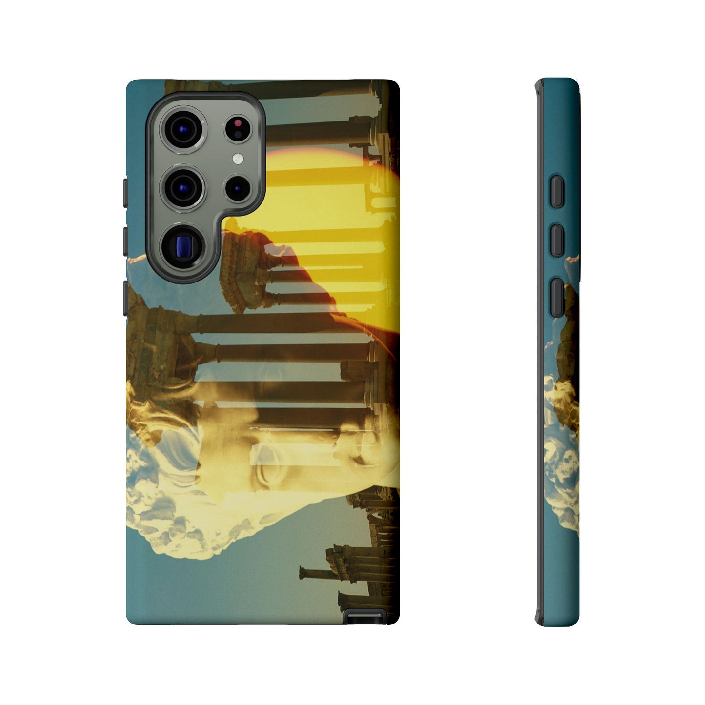 Augustus's Sun on Palmyra Phone Cases