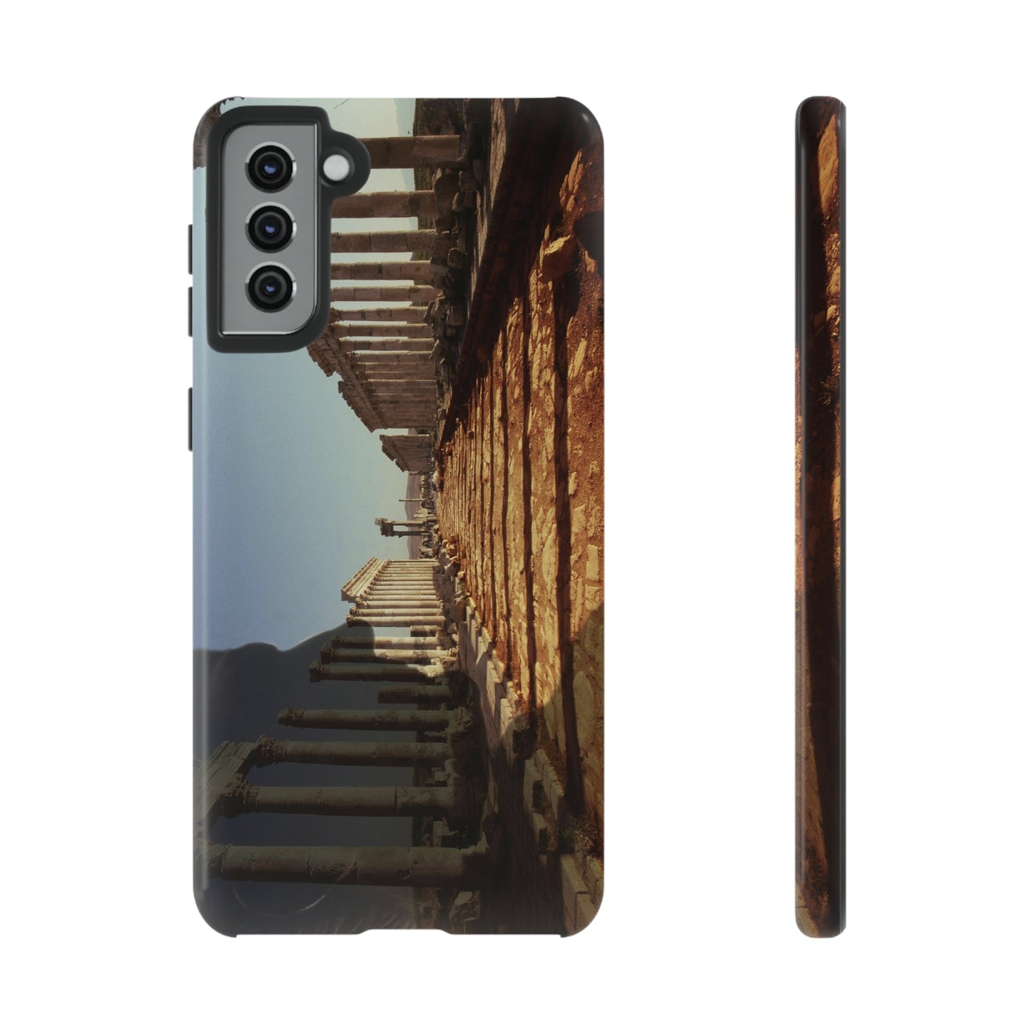 Traiano in the Colonnade of Apamea Phone Cases