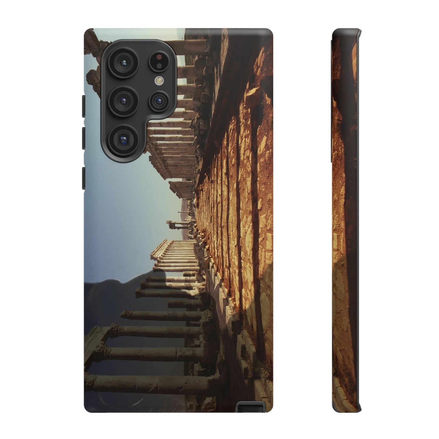 Traiano in the Colonnade of Apamea Phone Cases