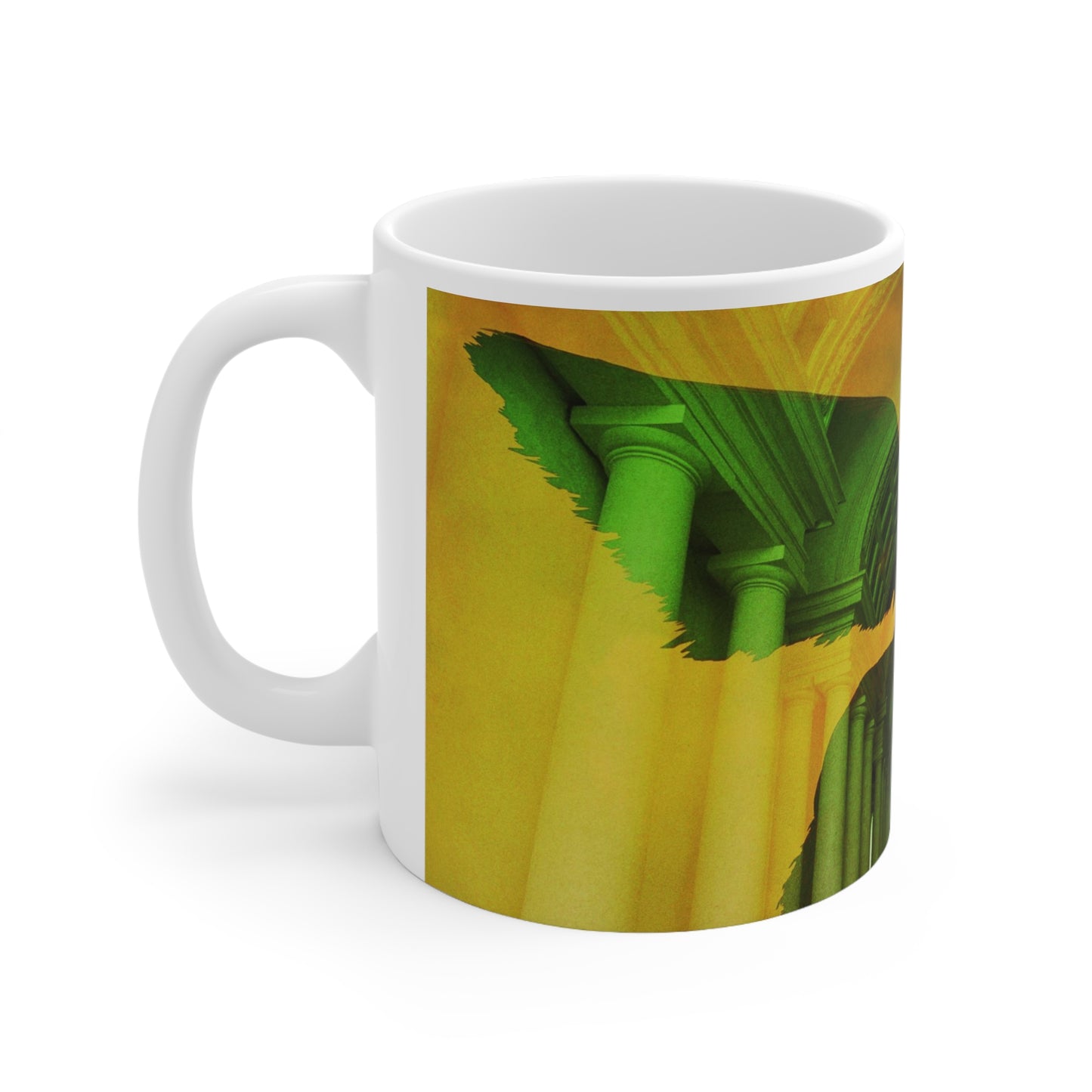 Pegasus White Mug 11oz
