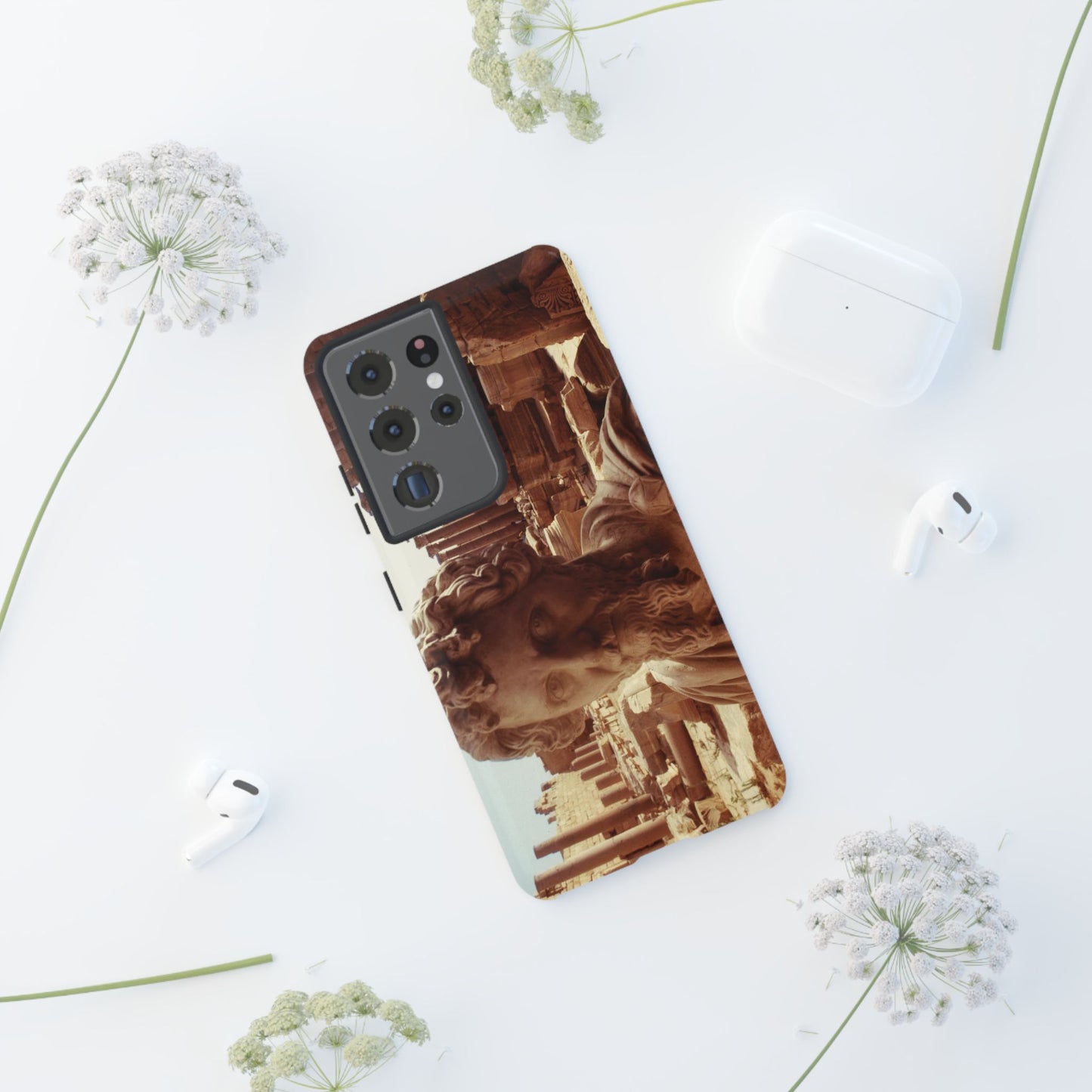 Septimius Severus in Leptis Magna Phone Cases