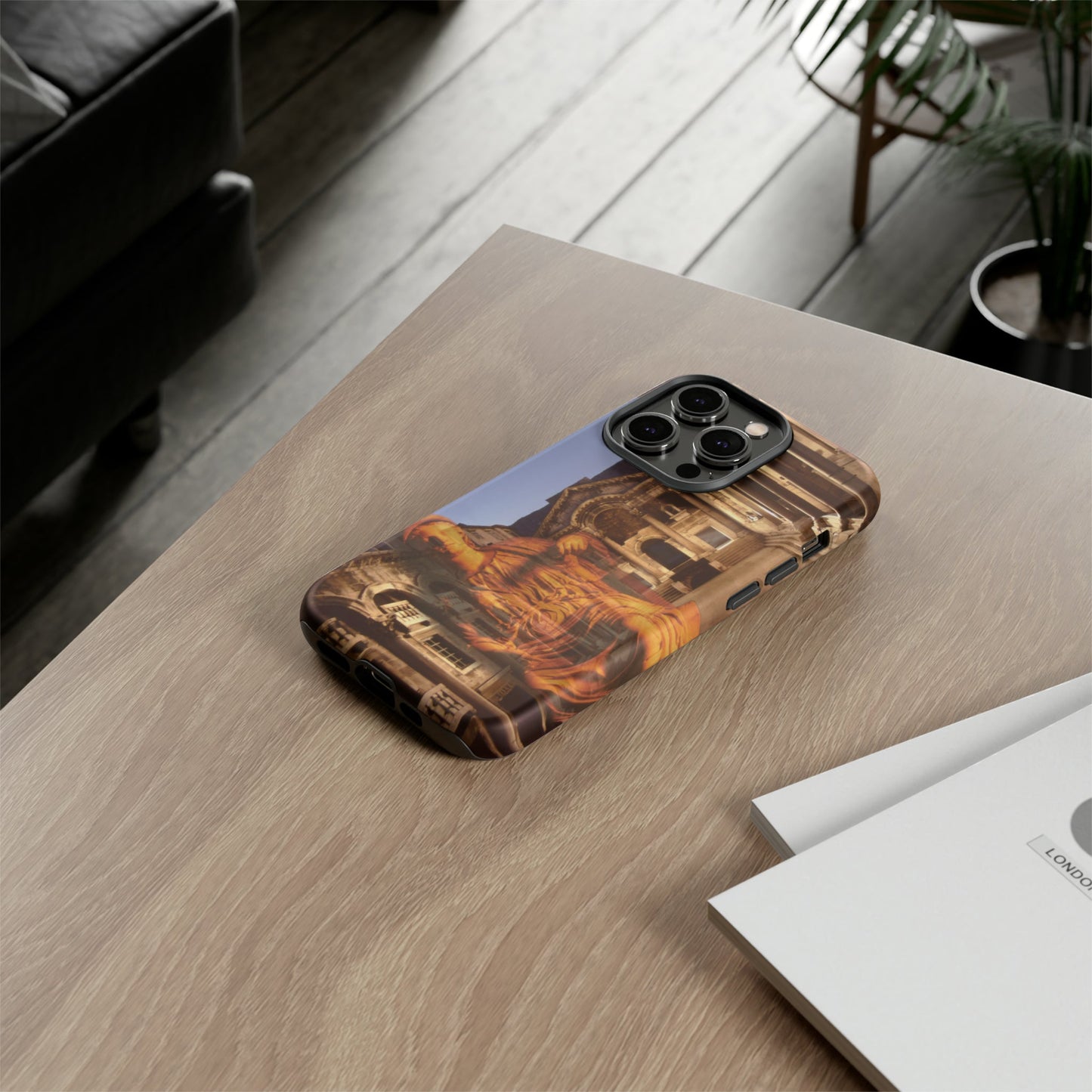 Diocletian's Palace with Goddess Roma Phone Case - Imperial Protection
