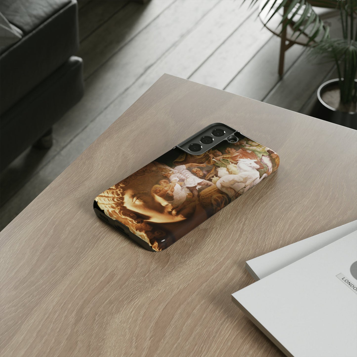 Defense of the City Phone Case - Heroic Military Protection