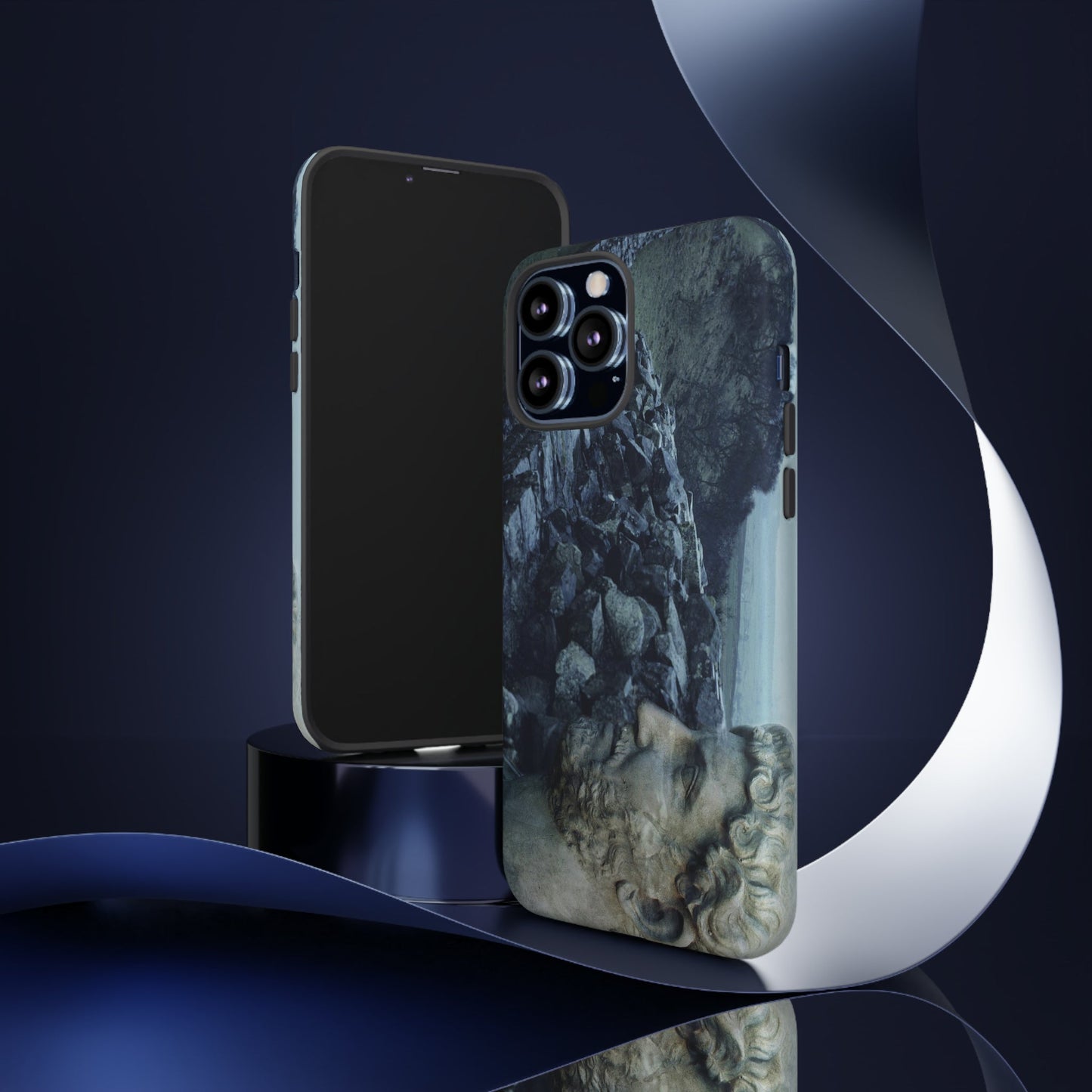 Adriano's wall in Britannia Phone Cases