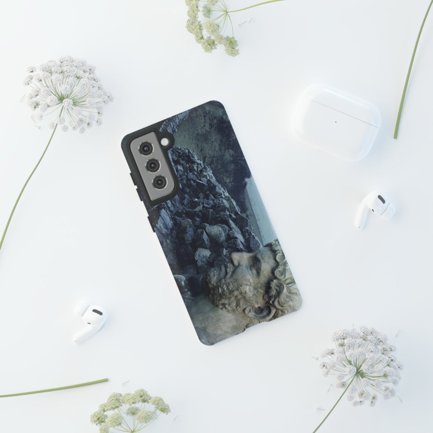 Adriano's wall in Britannia Phone Cases