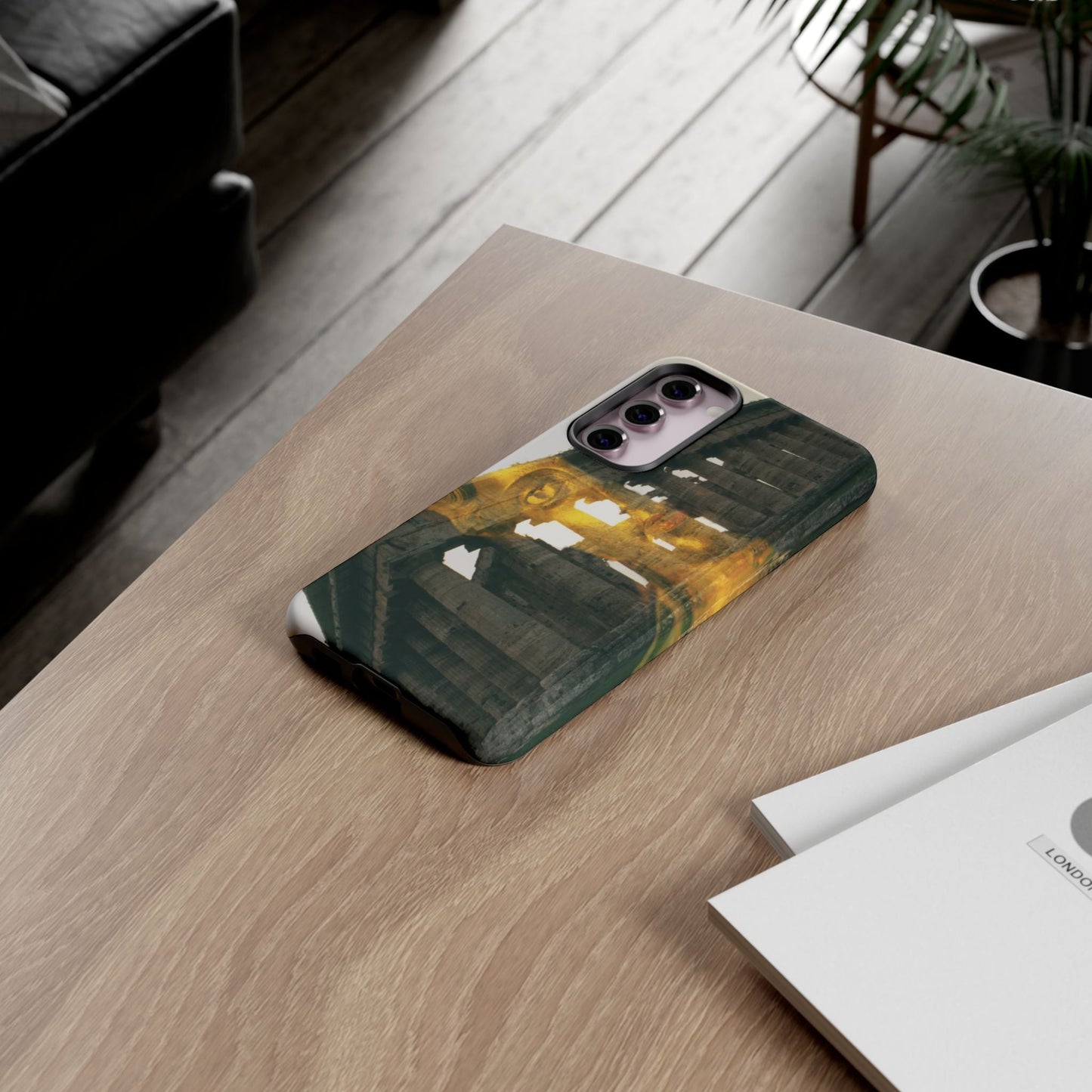 Dionysus and His Temple Phone Case - Sacred Divine Protection