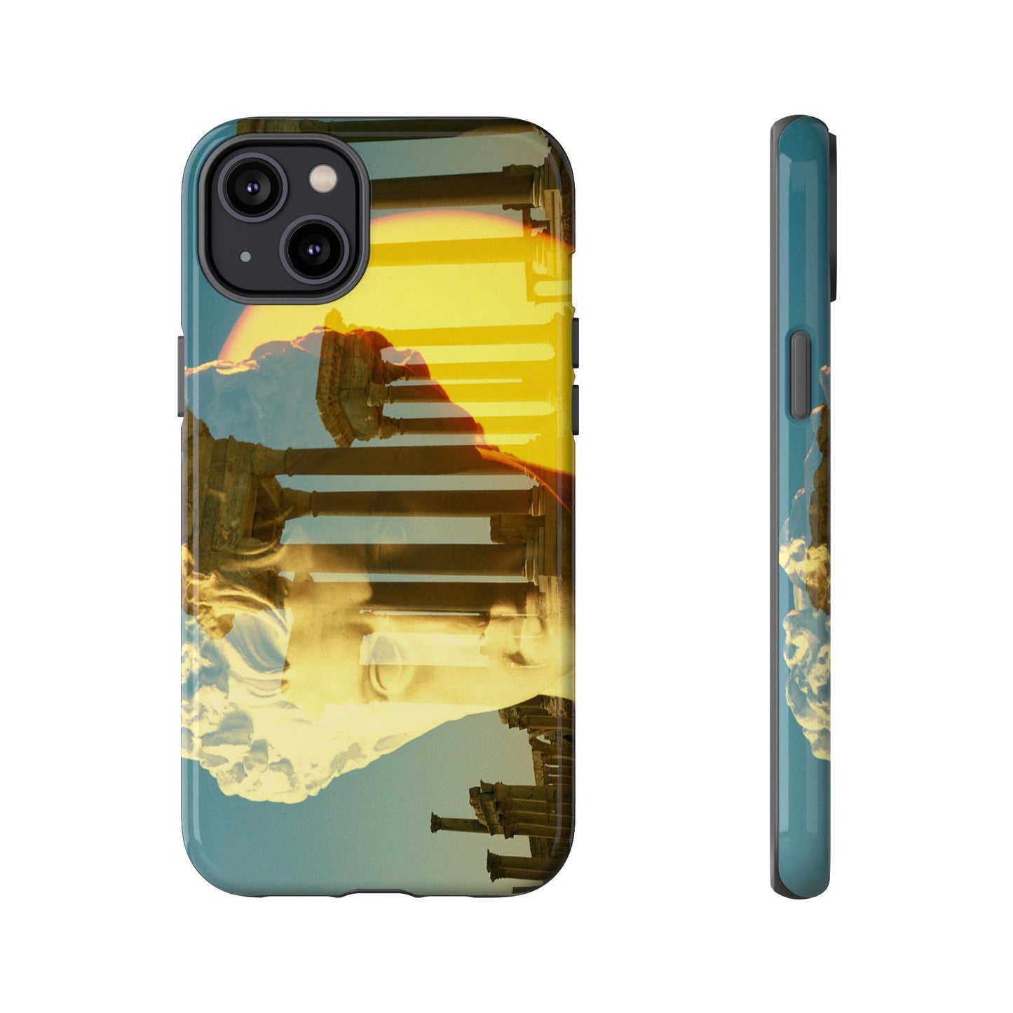 Augustus's Sun on Palmyra Phone Cases