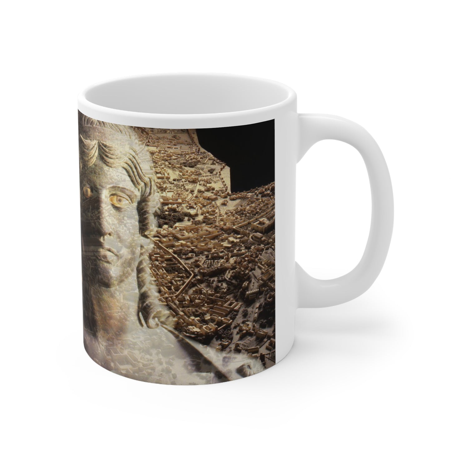 The Muse of Rome White Mug 11oz