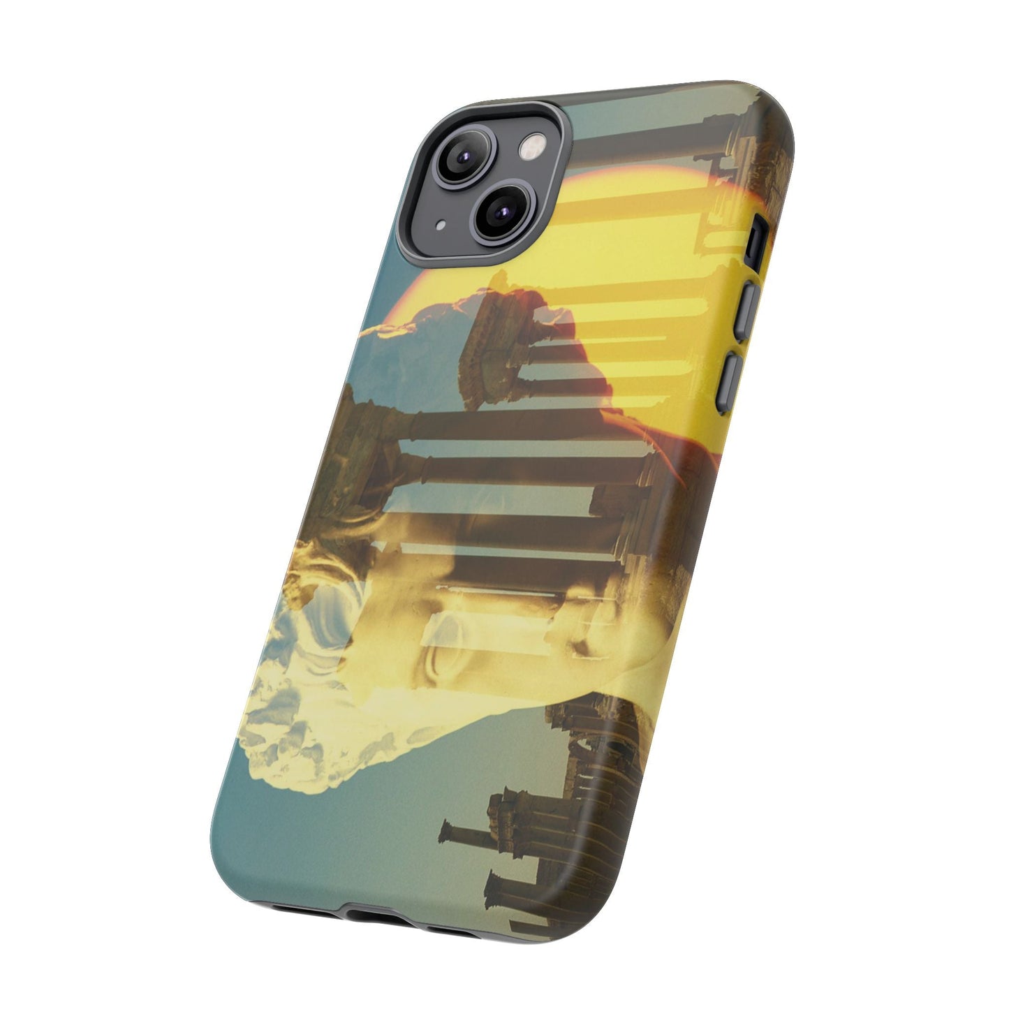 Augustus's Sun on Palmyra Phone Cases