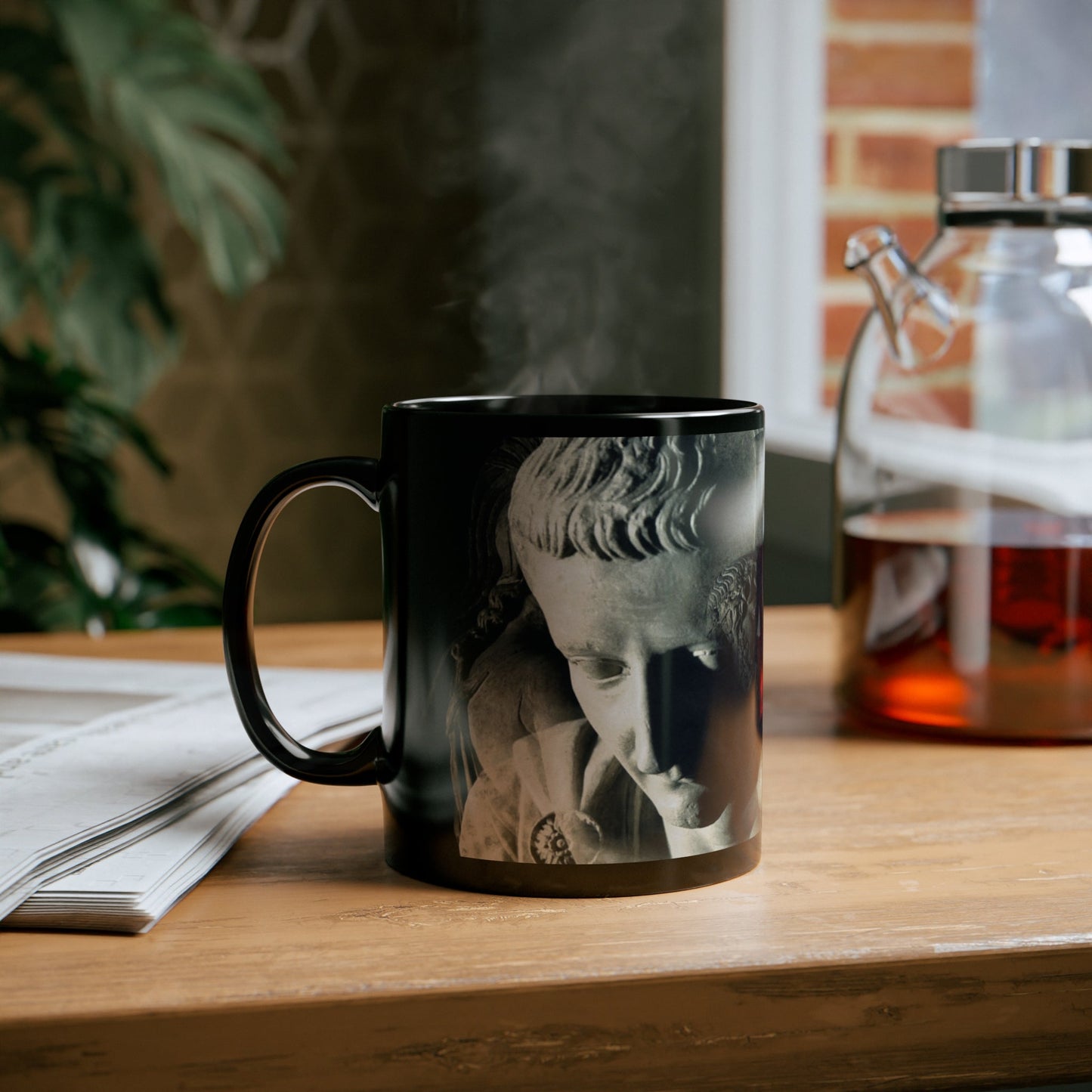 The solitude of Tiberius 11oz Black Mug