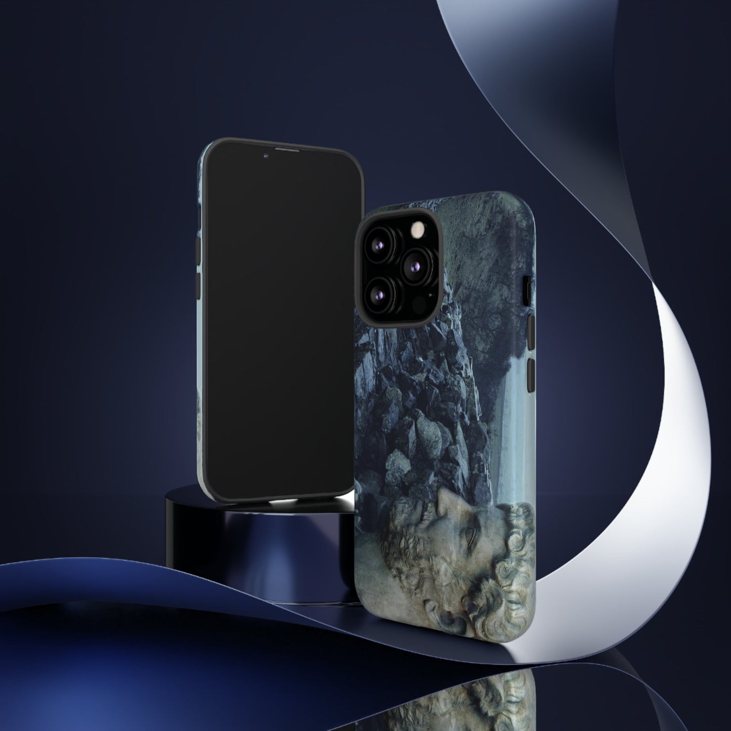 Adriano's wall in Britannia Phone Cases