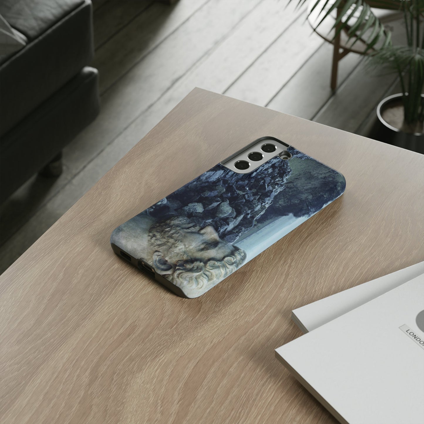 Adriano's wall in Britannia Phone Cases
