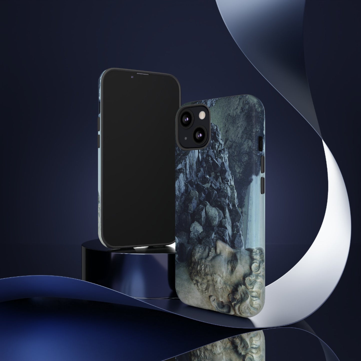 Adriano's wall in Britannia Phone Cases