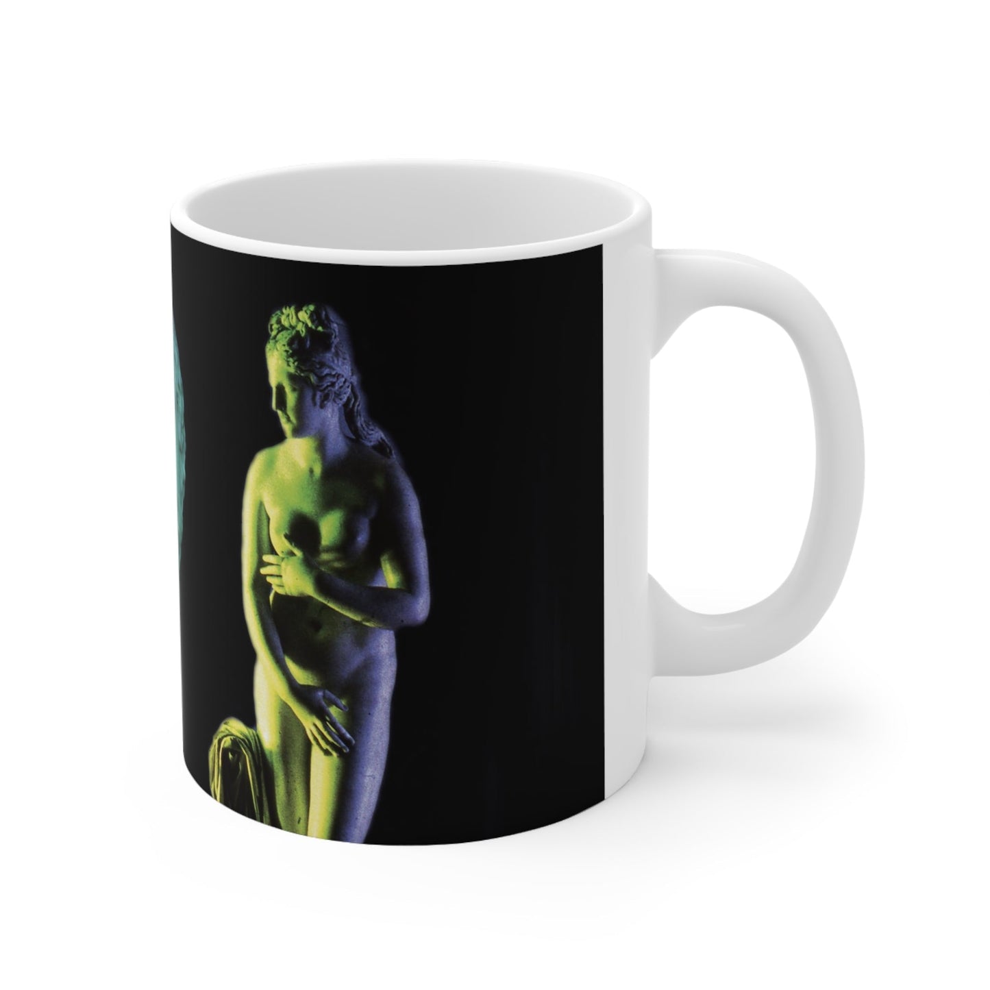 Capitoline Venus White Mug - Ethereal Beauty Cup