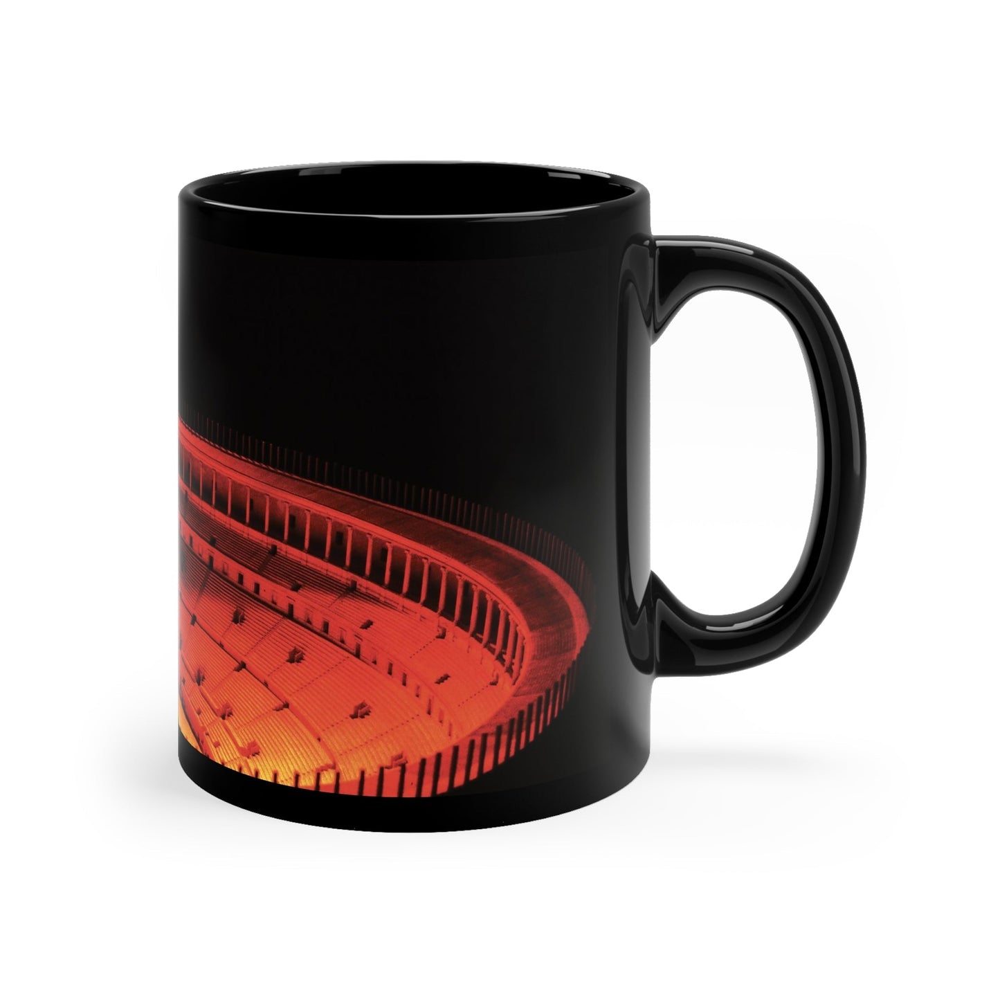 Mars Ultor on The Colosseum 11oz Black Mug
