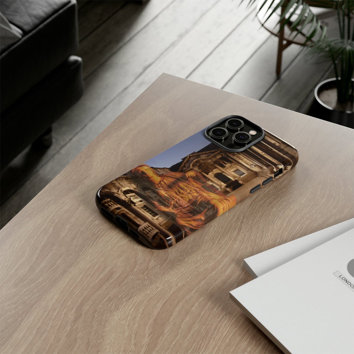 Diocletian's Palace with Goddess Roma Phone Case - Imperial Protection