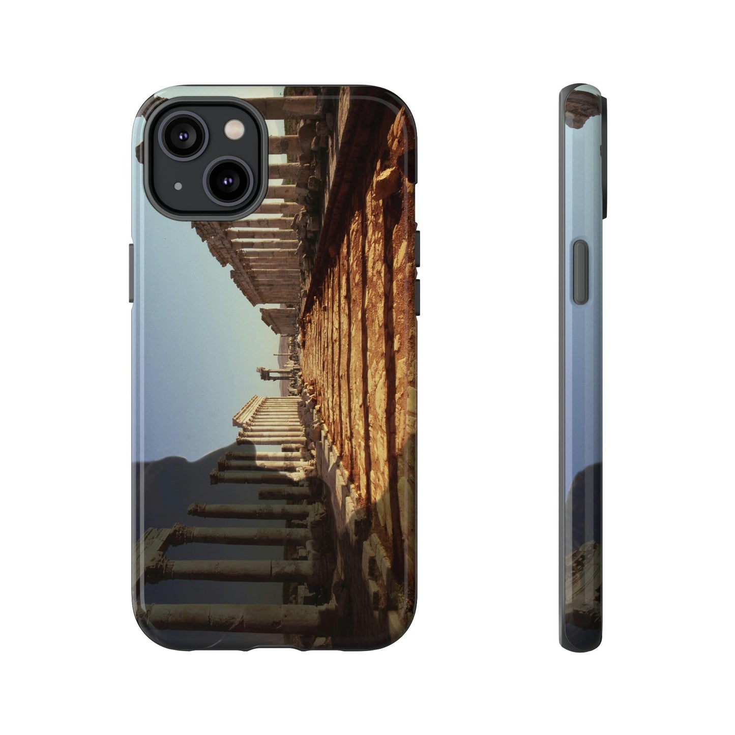Traiano in the Colonnade of Apamea Phone Cases