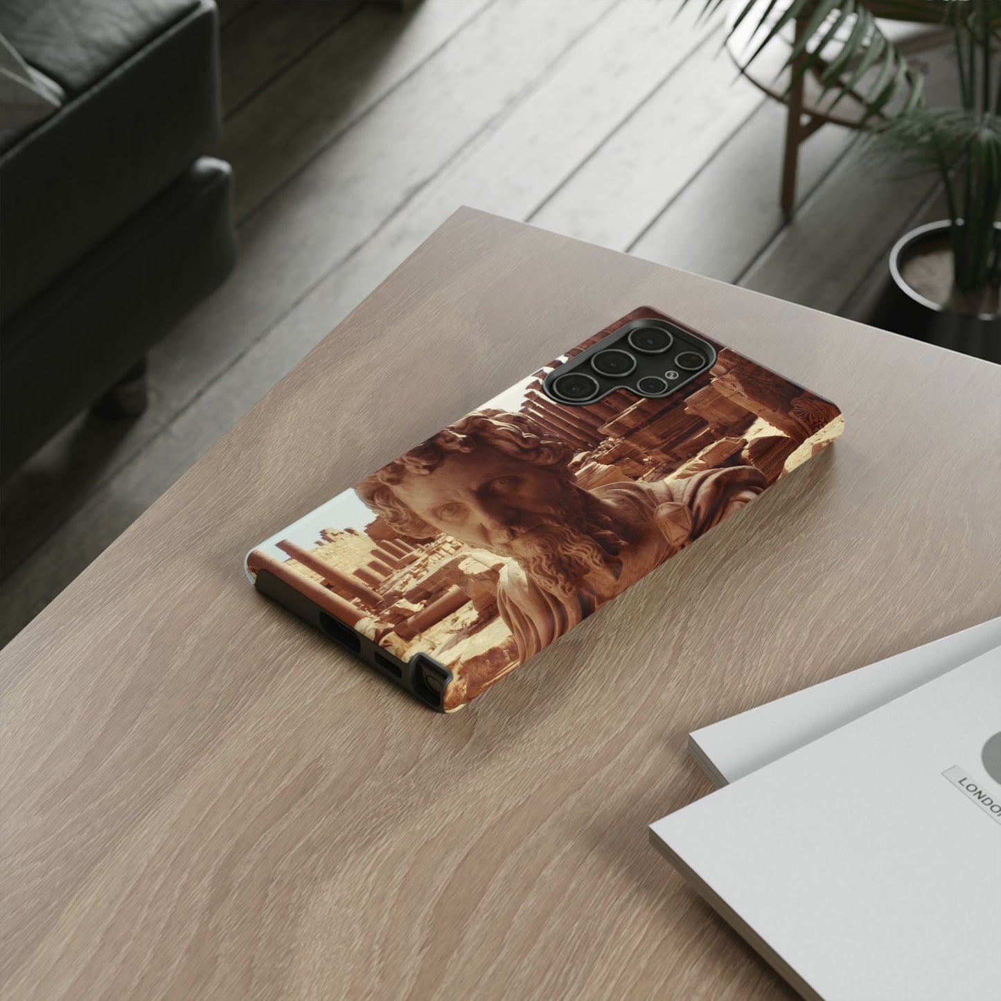 Septimius Severus in Leptis Magna Phone Cases