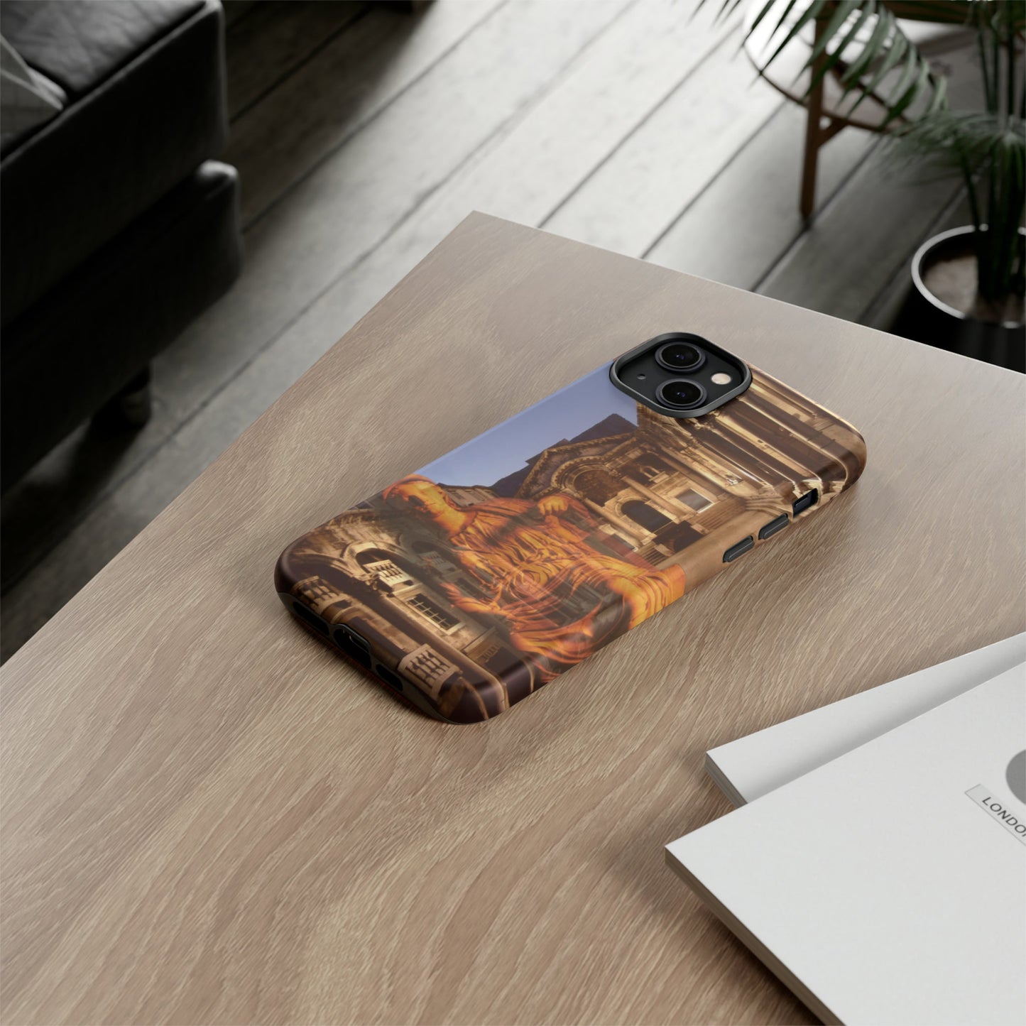 Diocletian's Palace with Goddess Roma Phone Case - Imperial Protection