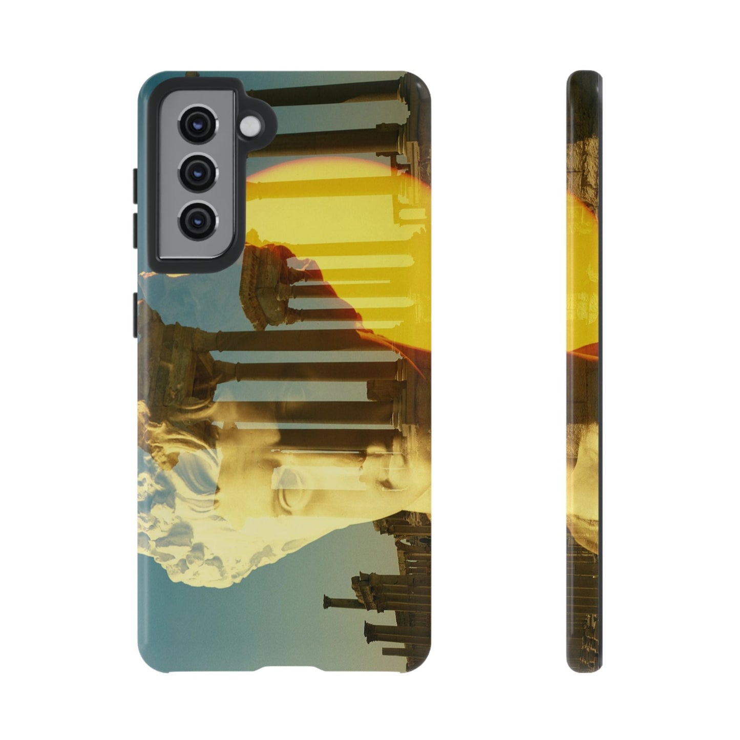 Augustus's Sun on Palmyra Phone Cases