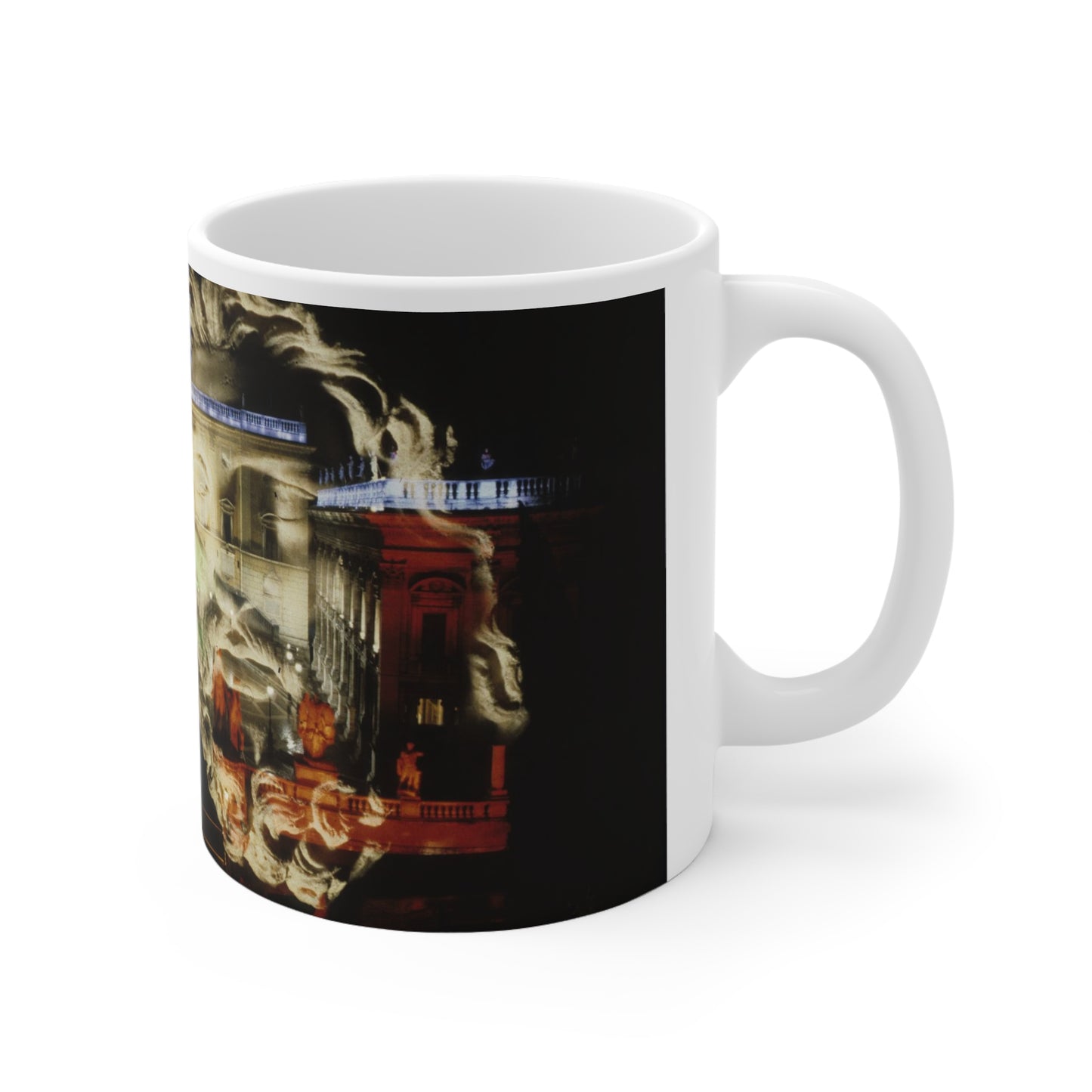 Capitoline Jupiter White Mug 11oz
