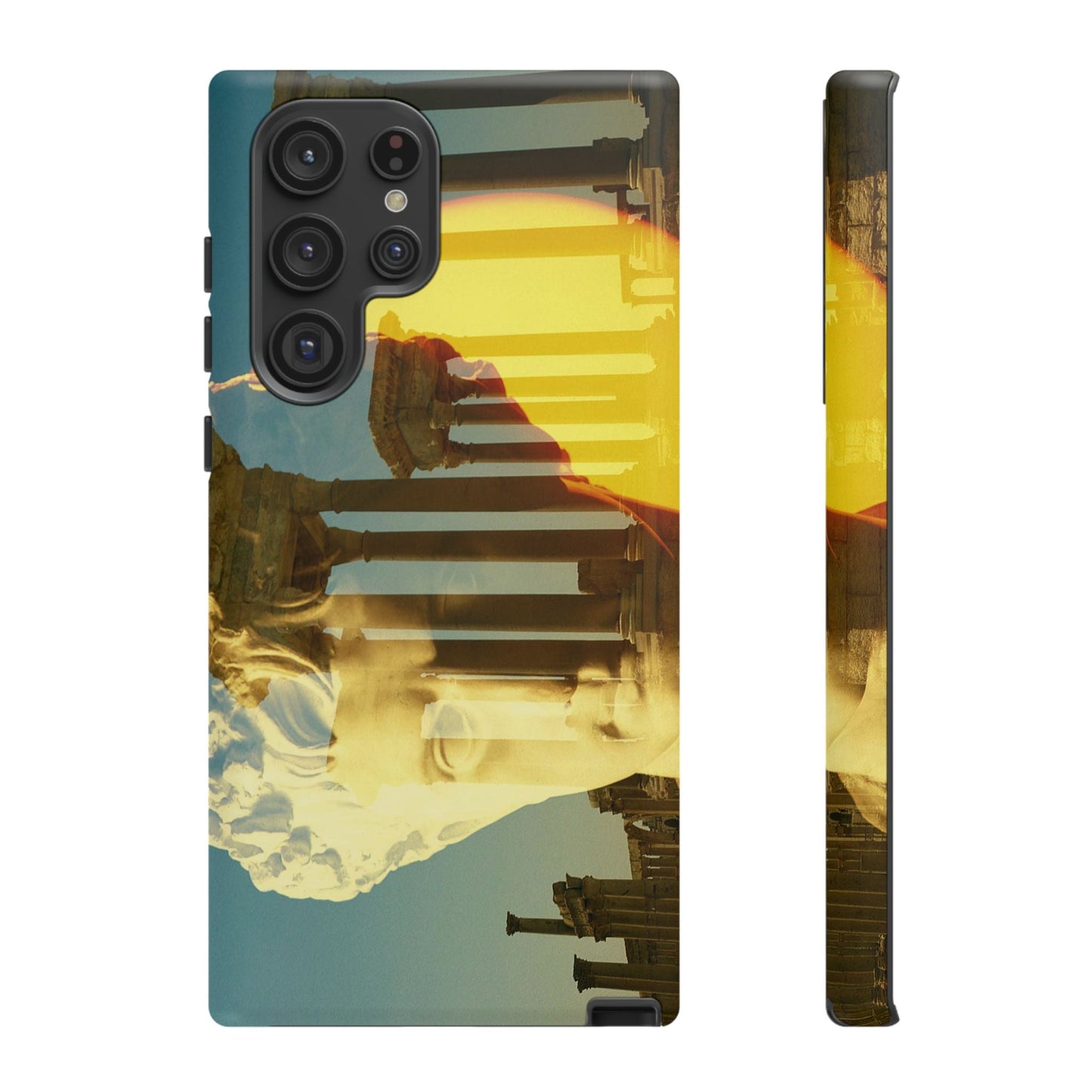 Augustus's Sun on Palmyra Phone Cases
