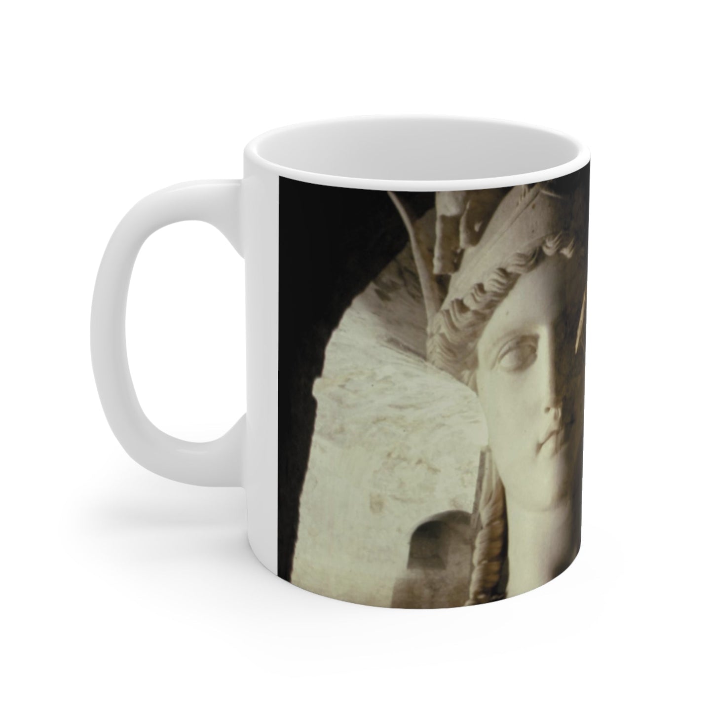 Minerva & Athena White Mug 11oz