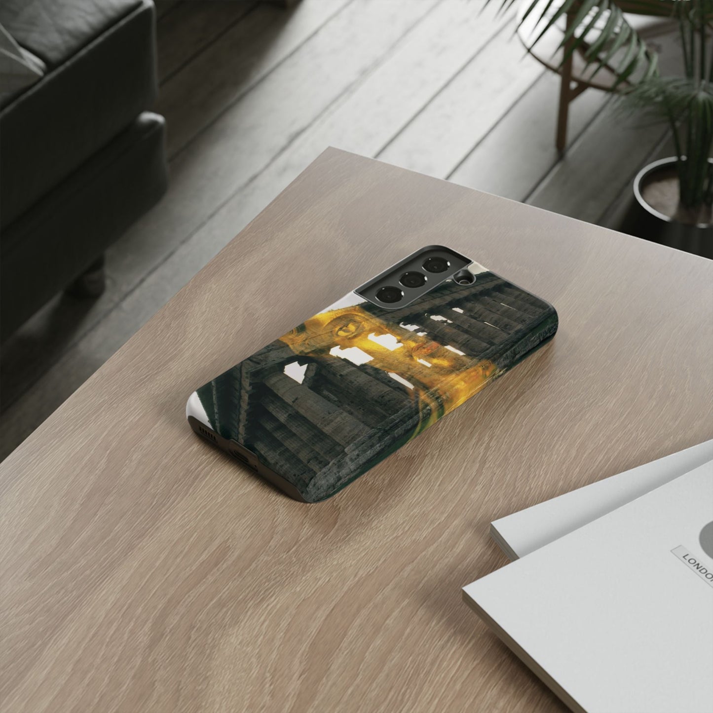 Dionysus and His Temple Phone Case - Sacred Divine Protection