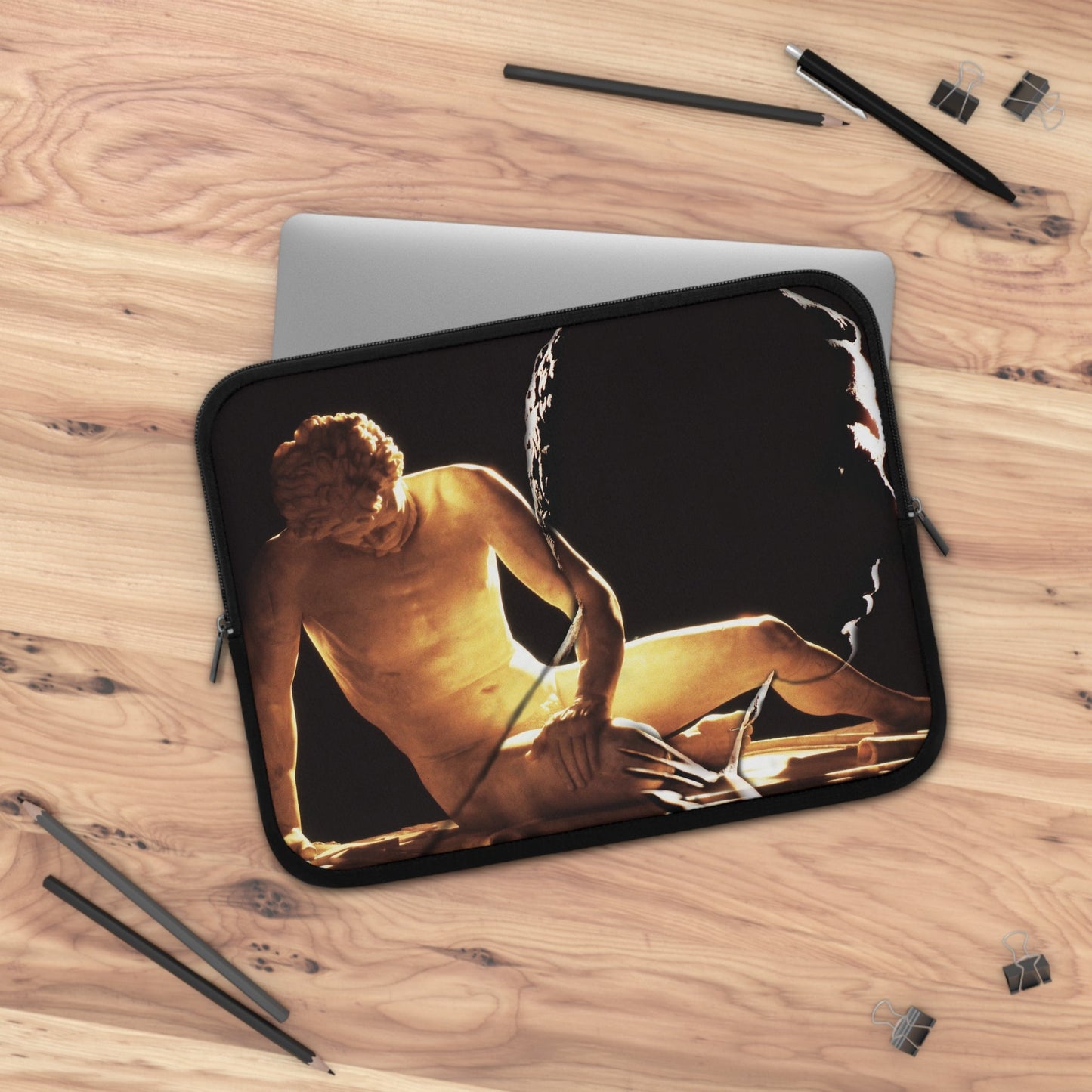 Dying Gaul Laptop Sleeve - Heroic Contemplation Tech Protection