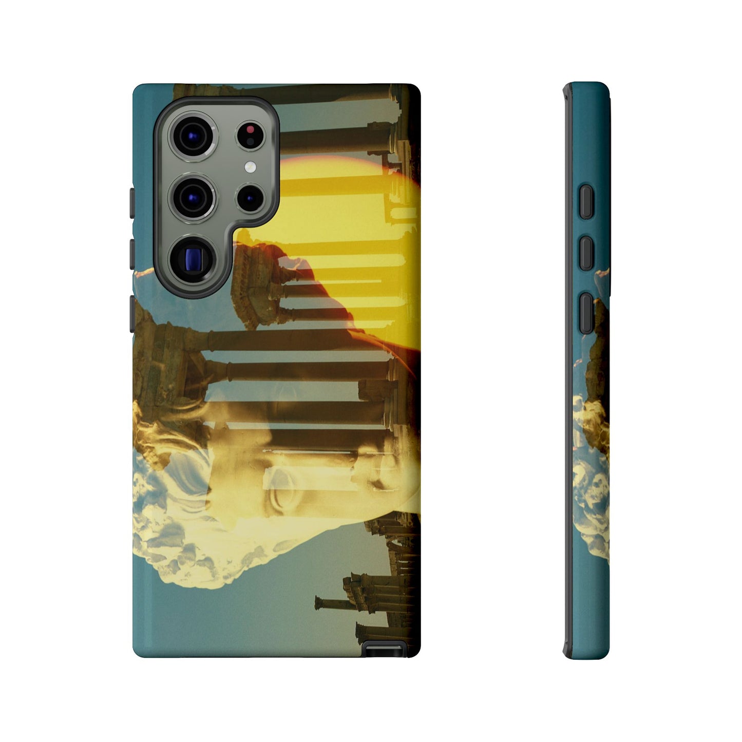 Augustus's Sun on Palmyra Phone Cases