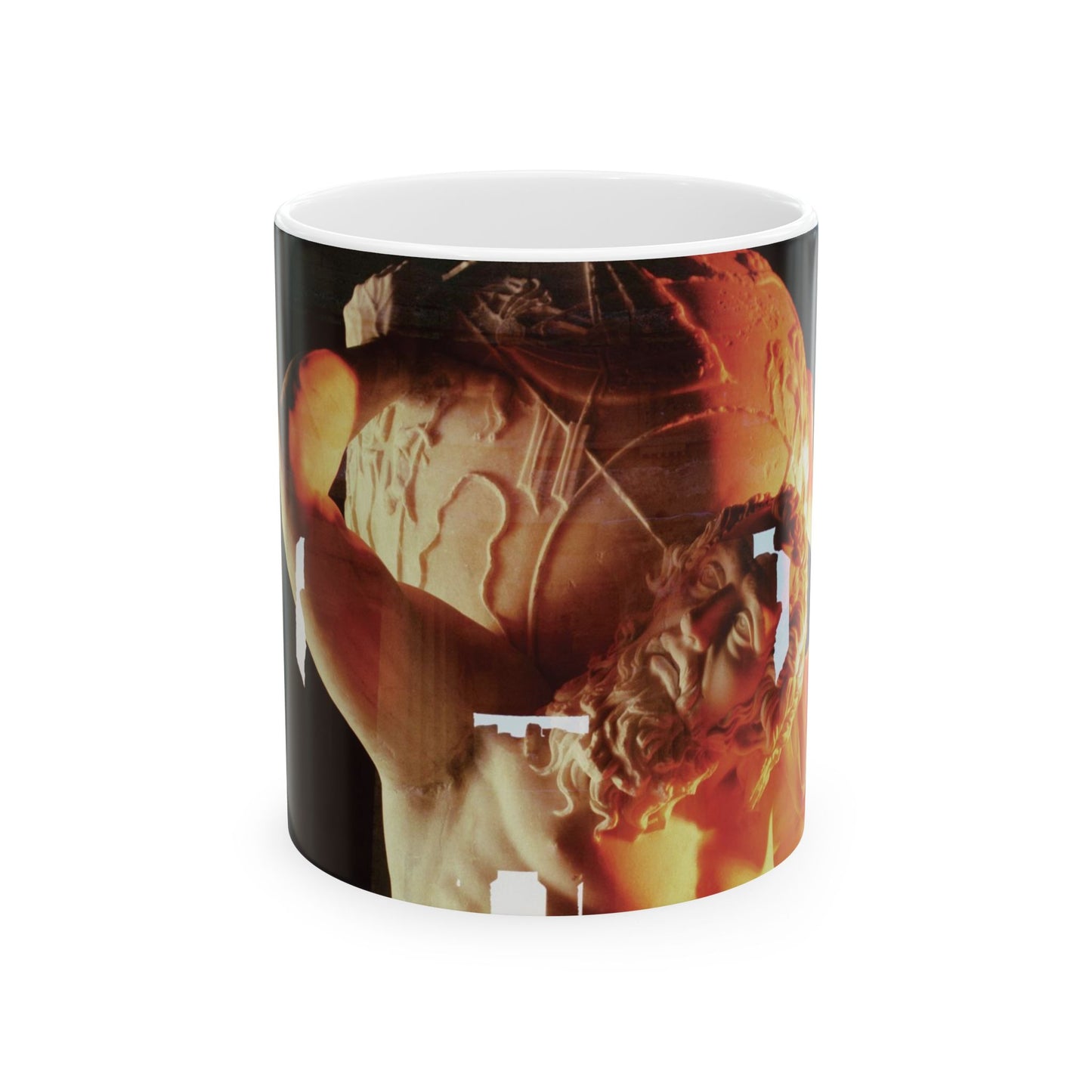 Atlas & Temple of Neptune Mug 11oz