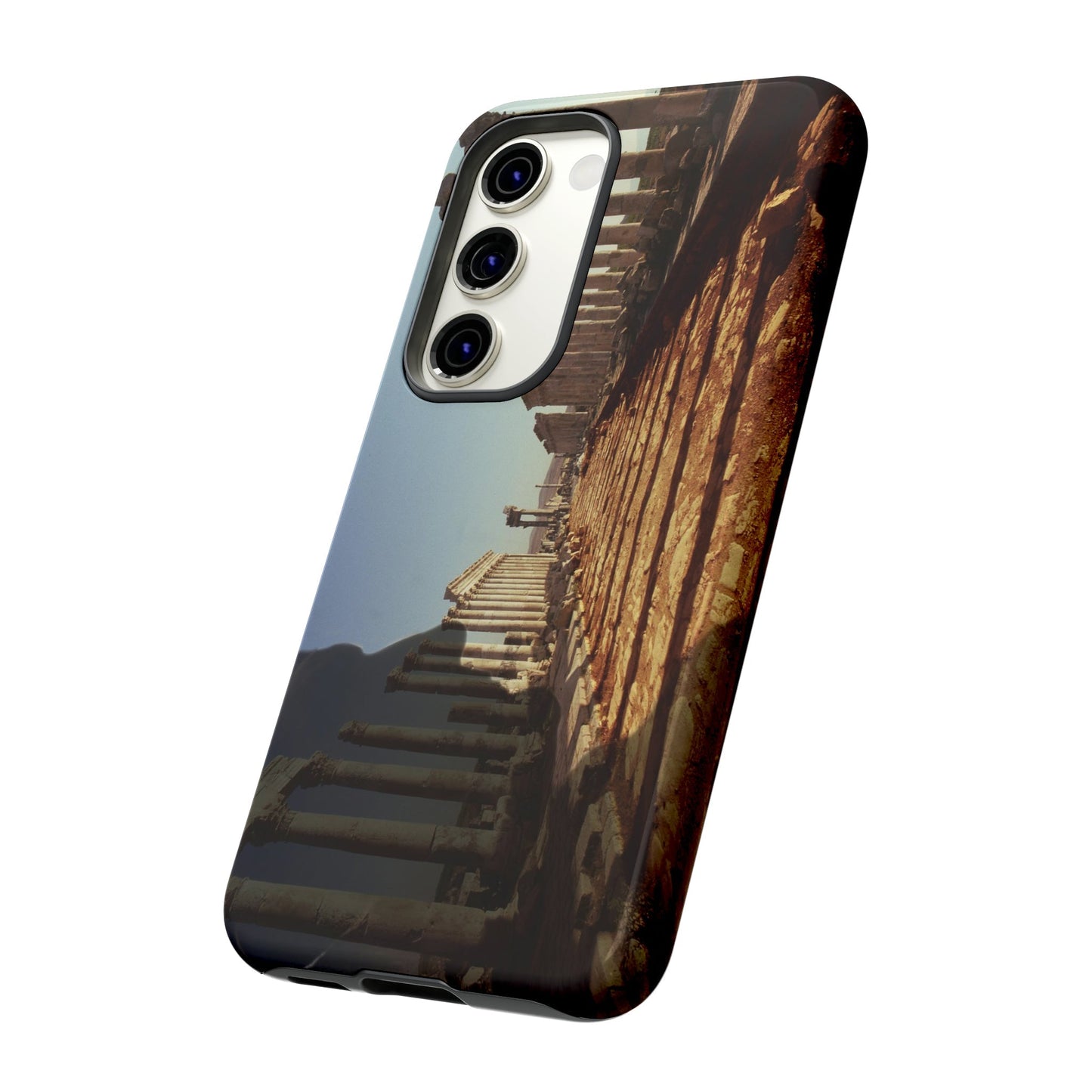 Traiano in the Colonnade of Apamea Phone Cases
