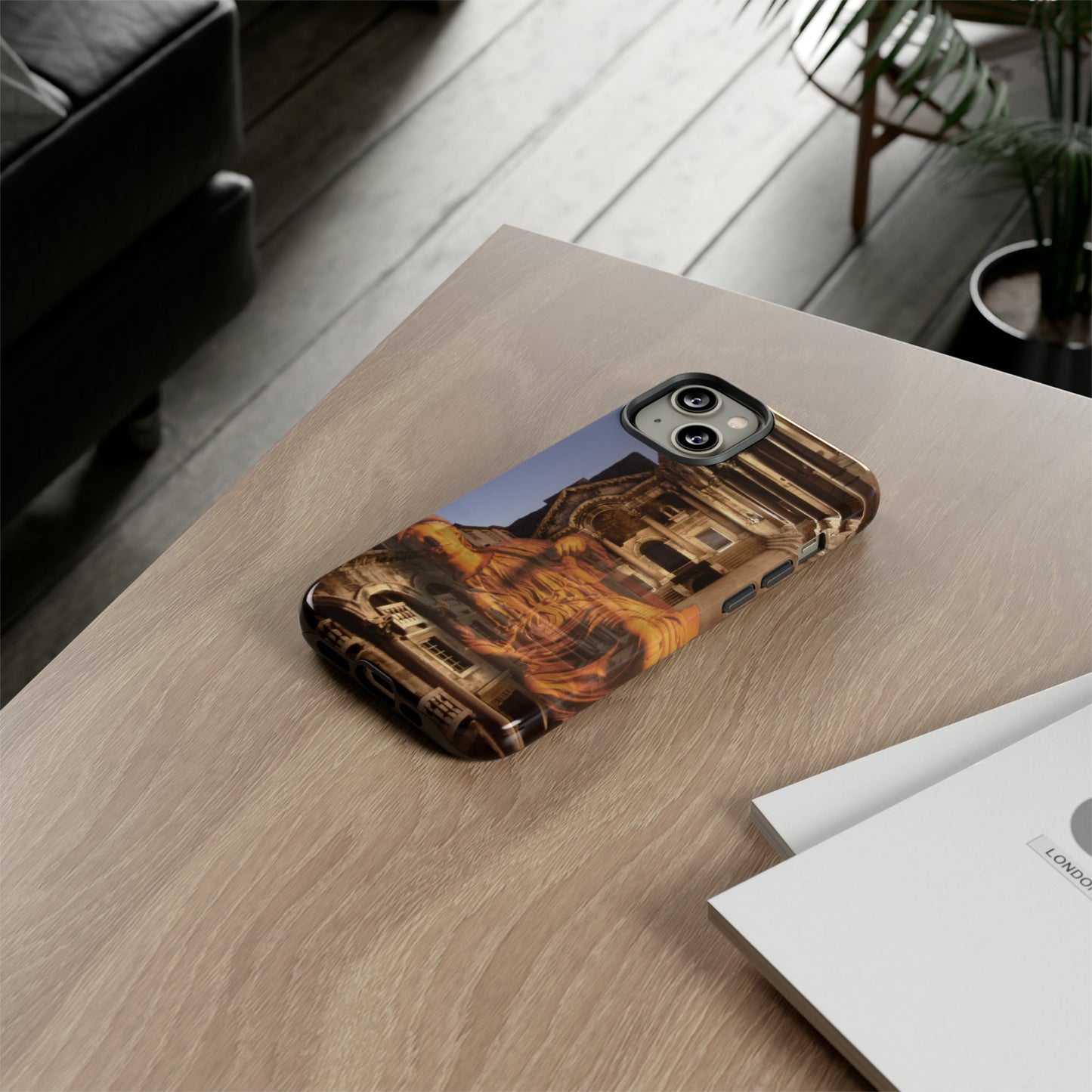 Diocletian's Palace with Goddess Roma Phone Case - Imperial Protection