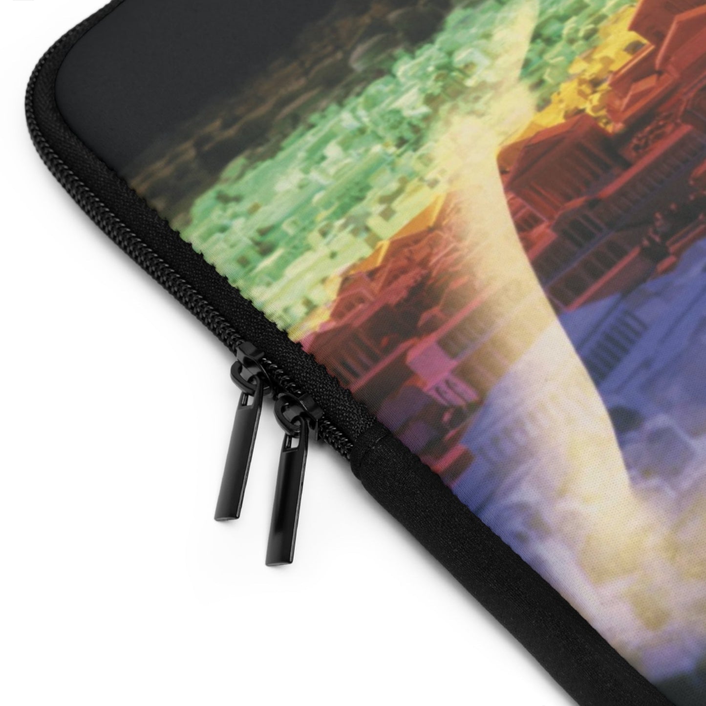 Diana Oversees Rome Laptop Sleeve - Divine Guardian Tech Protection