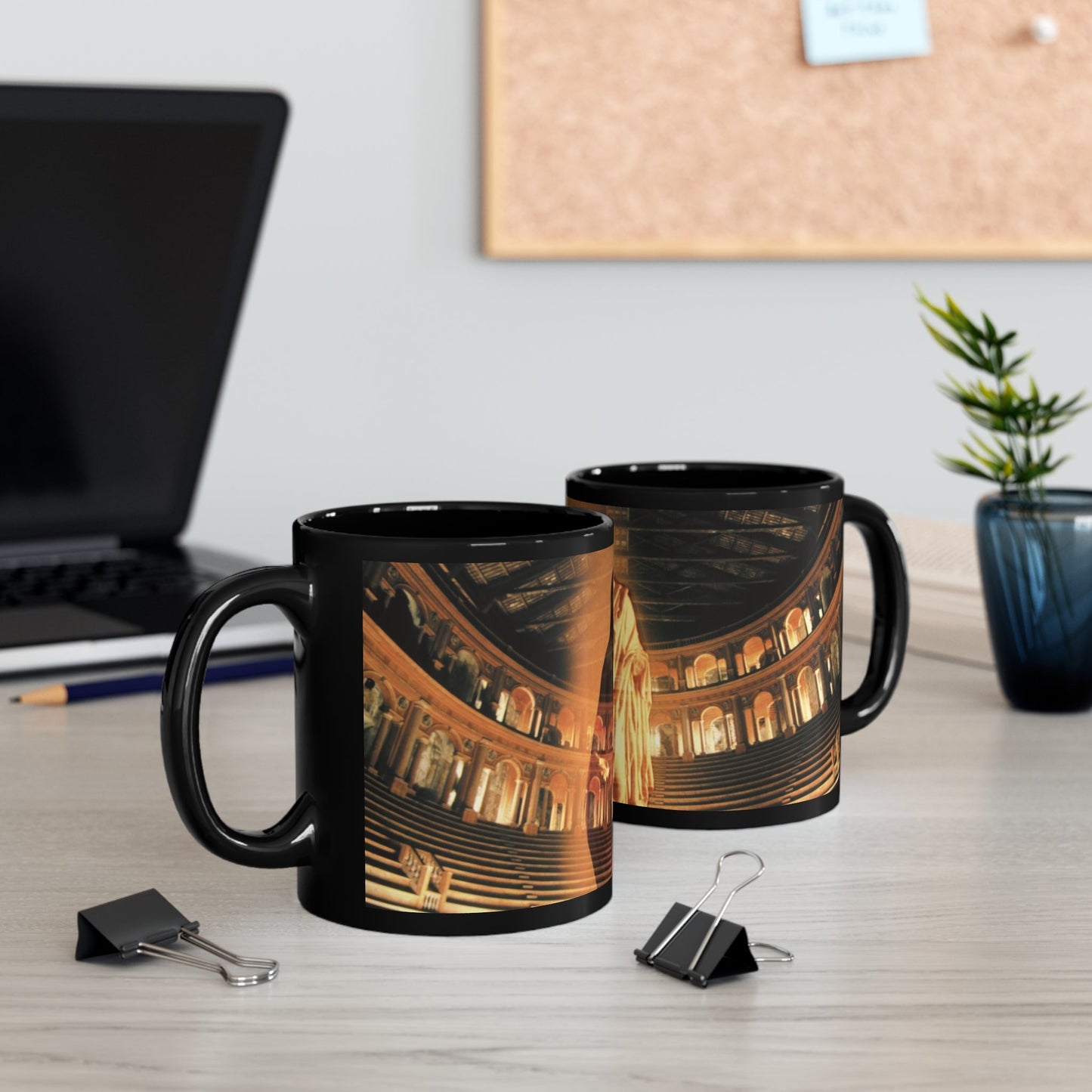 Maxentius 11oz Black Mug