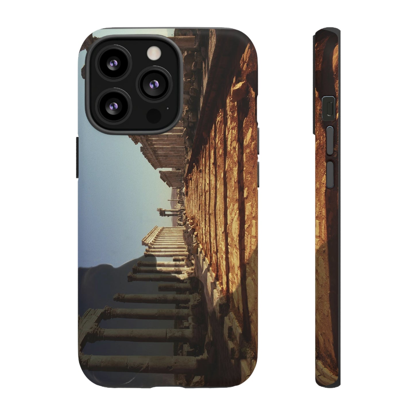 Traiano in the Colonnade of Apamea Phone Cases