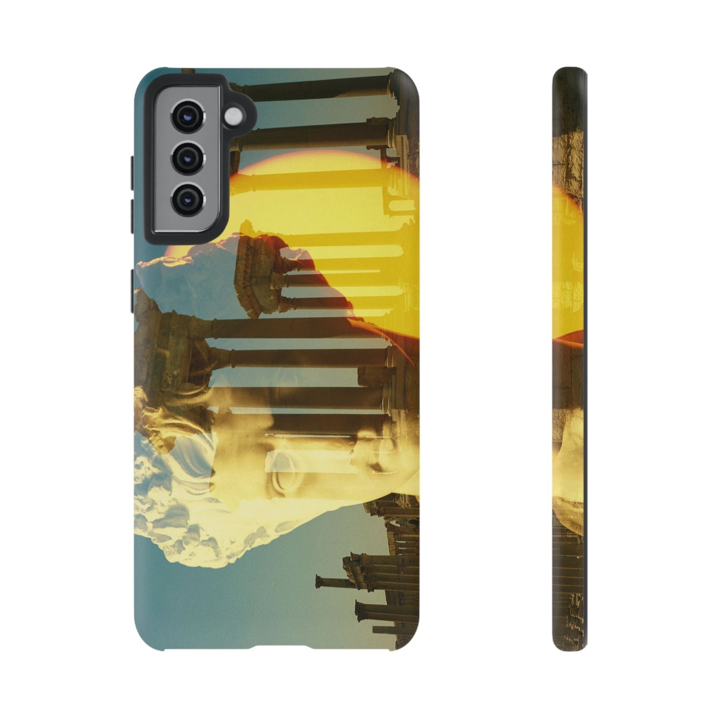 Augustus's Sun on Palmyra Phone Cases