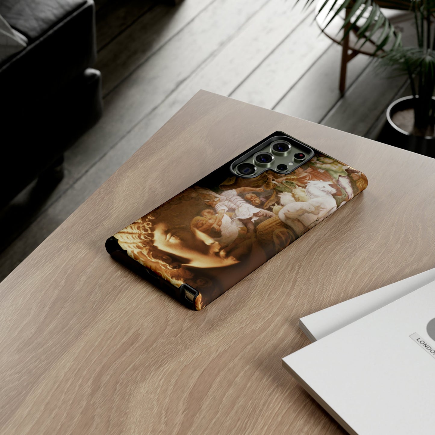 Defense of the City Phone Case - Heroic Military Protection