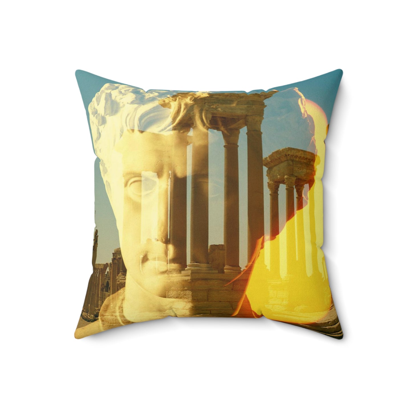 Spun Polyester Square Pillow