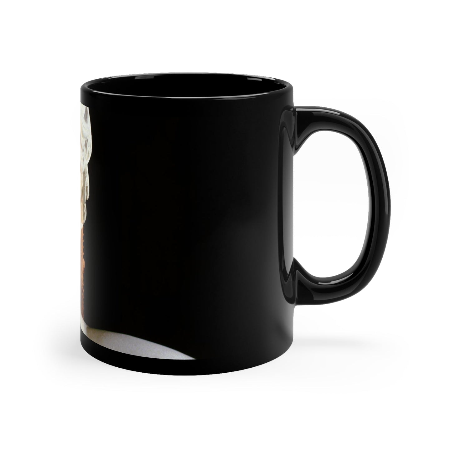 Antinoo In The Hadrian's Villa 11oz Black Mug