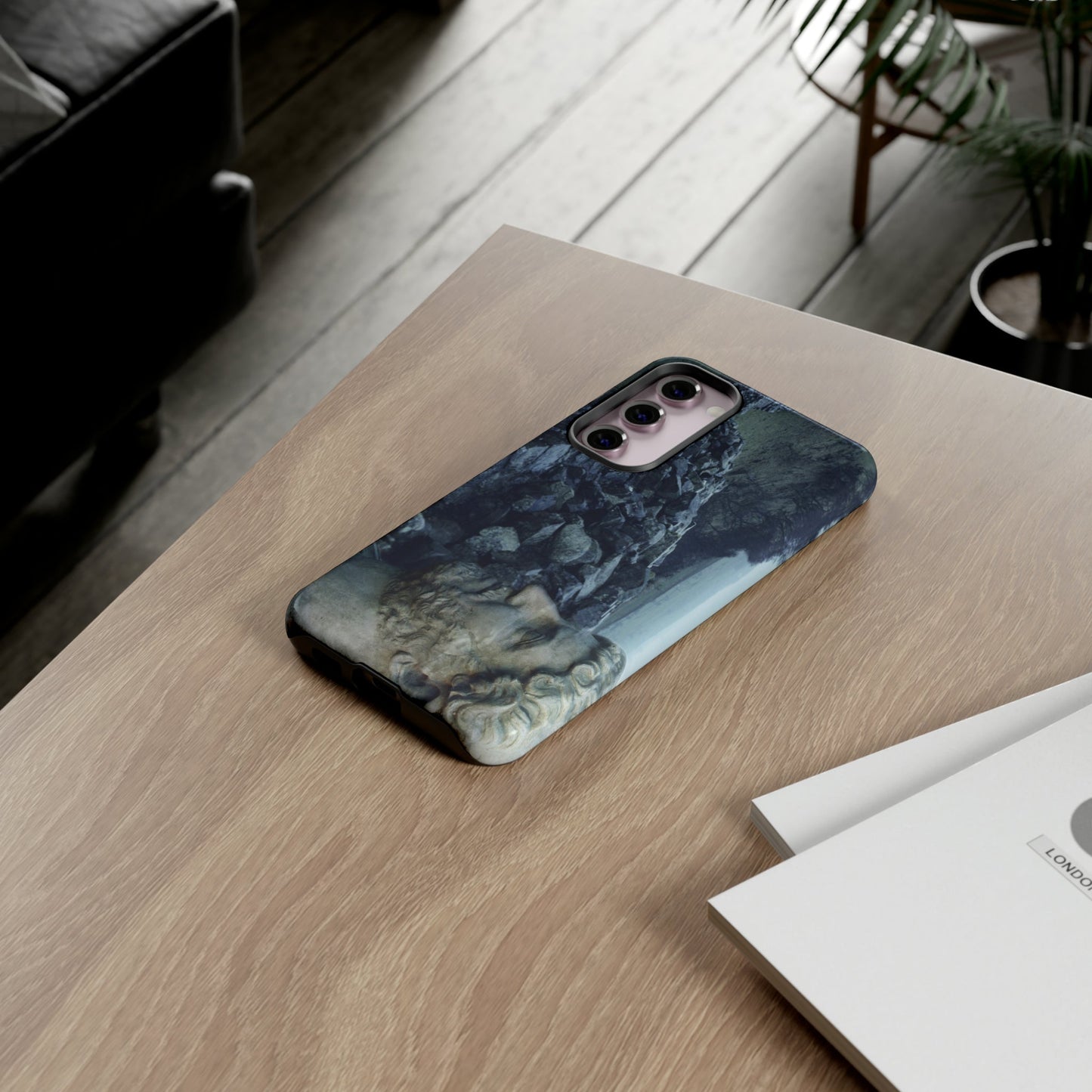 Adriano's wall in Britannia Phone Cases