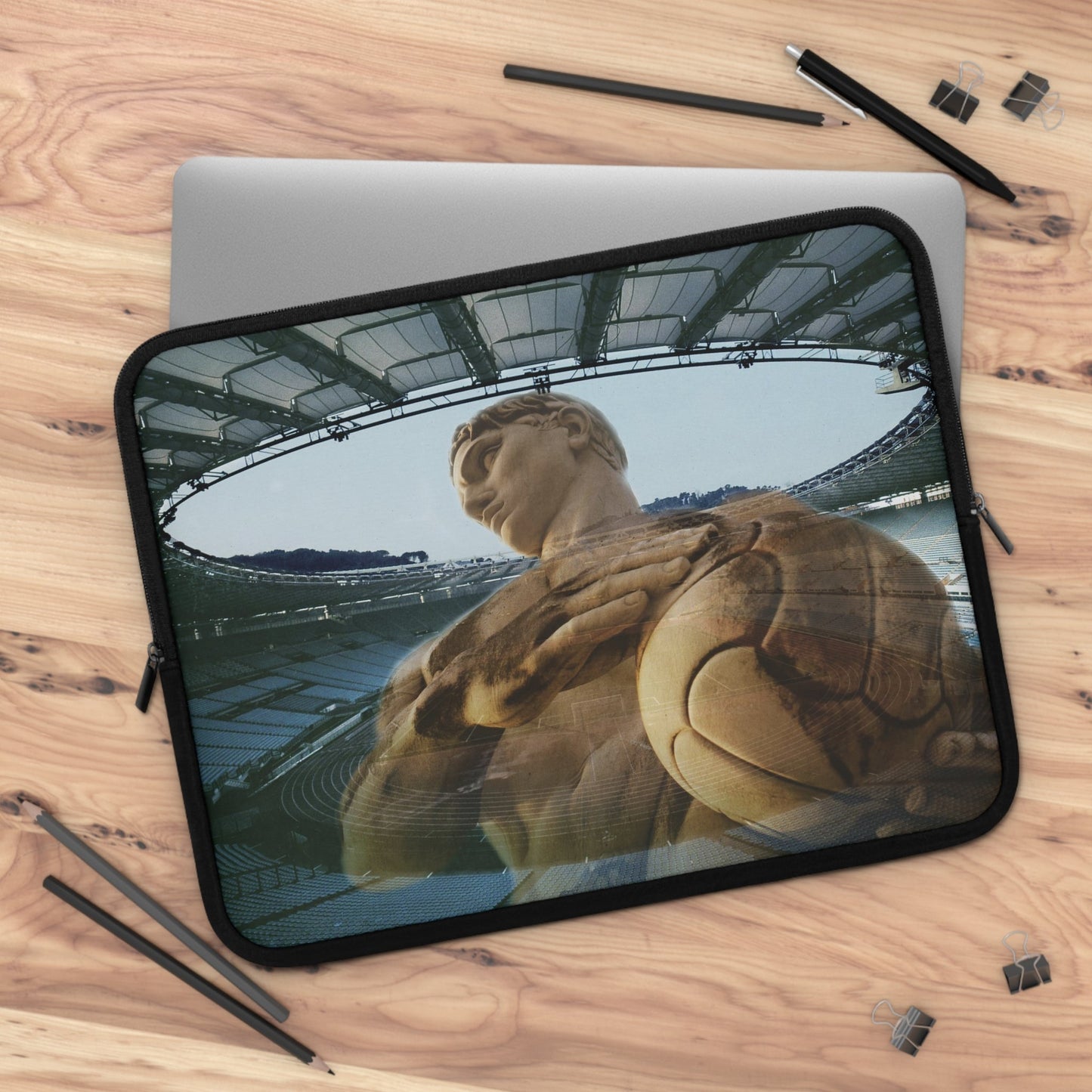 Olympic Stadium In Rome Laptop Sleeve