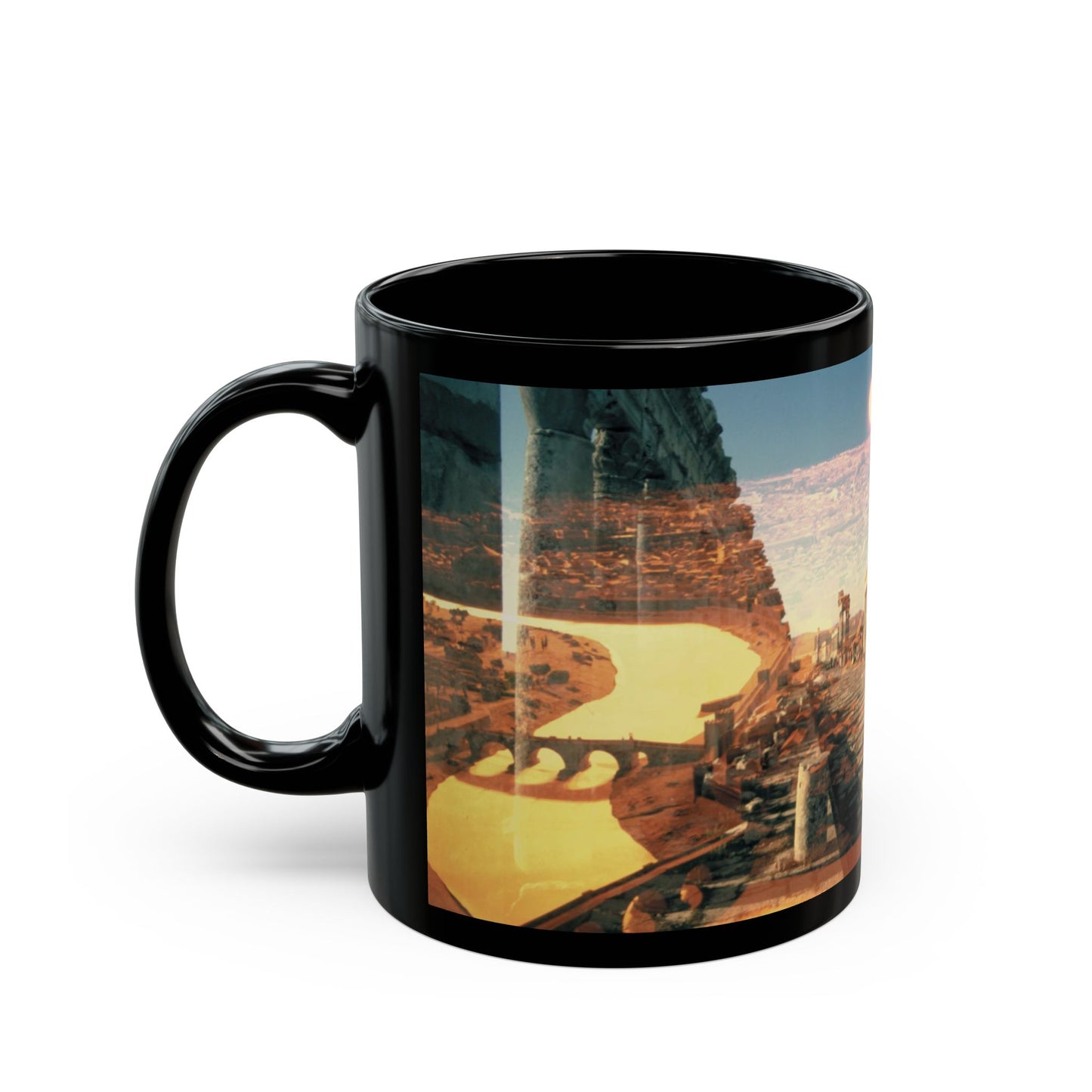 Streets of the Empire 11oz Black Mug