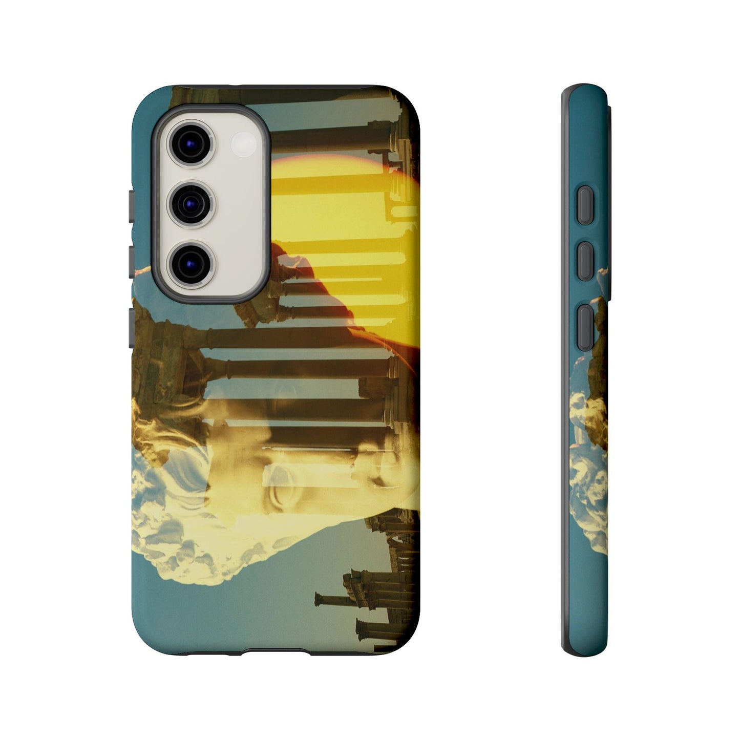 Augustus's Sun on Palmyra Phone Cases