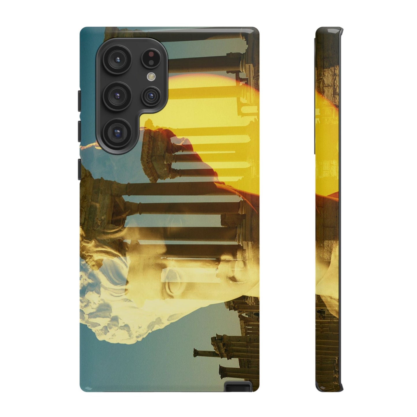Augustus's Sun on Palmyra Phone Cases